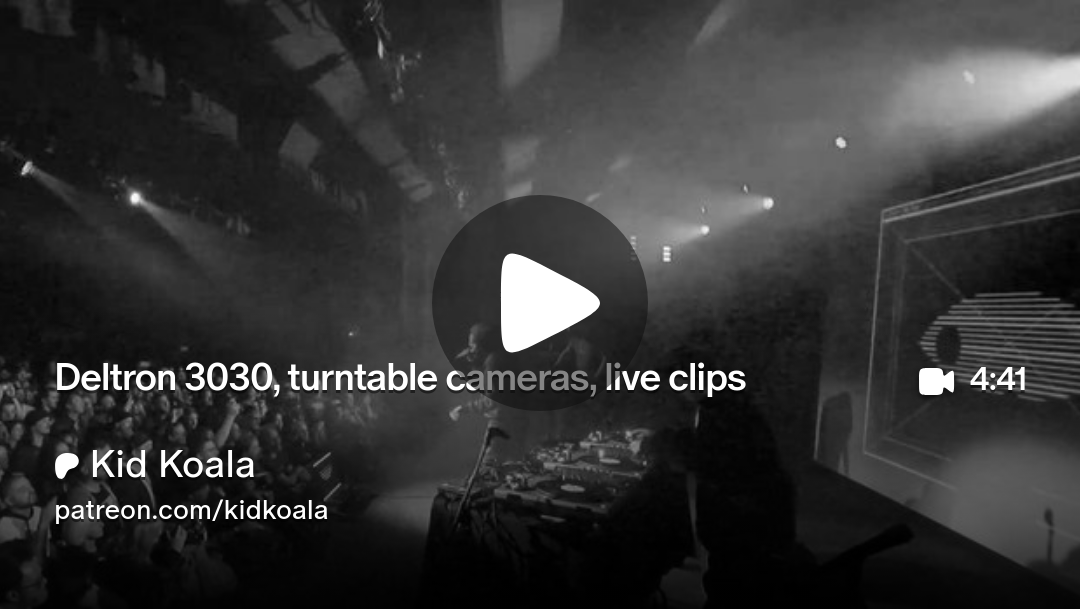 kidkoala's tweet card. Get more from Kid Koala on Patreon