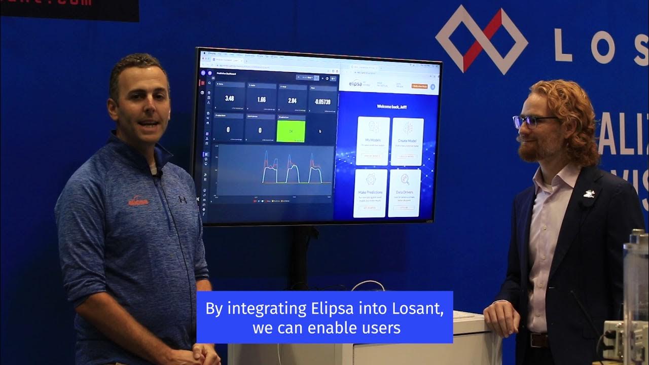 LosantHQ's tweet card. Bringing IoT and AI Together to Solve an Industrial Equipment...