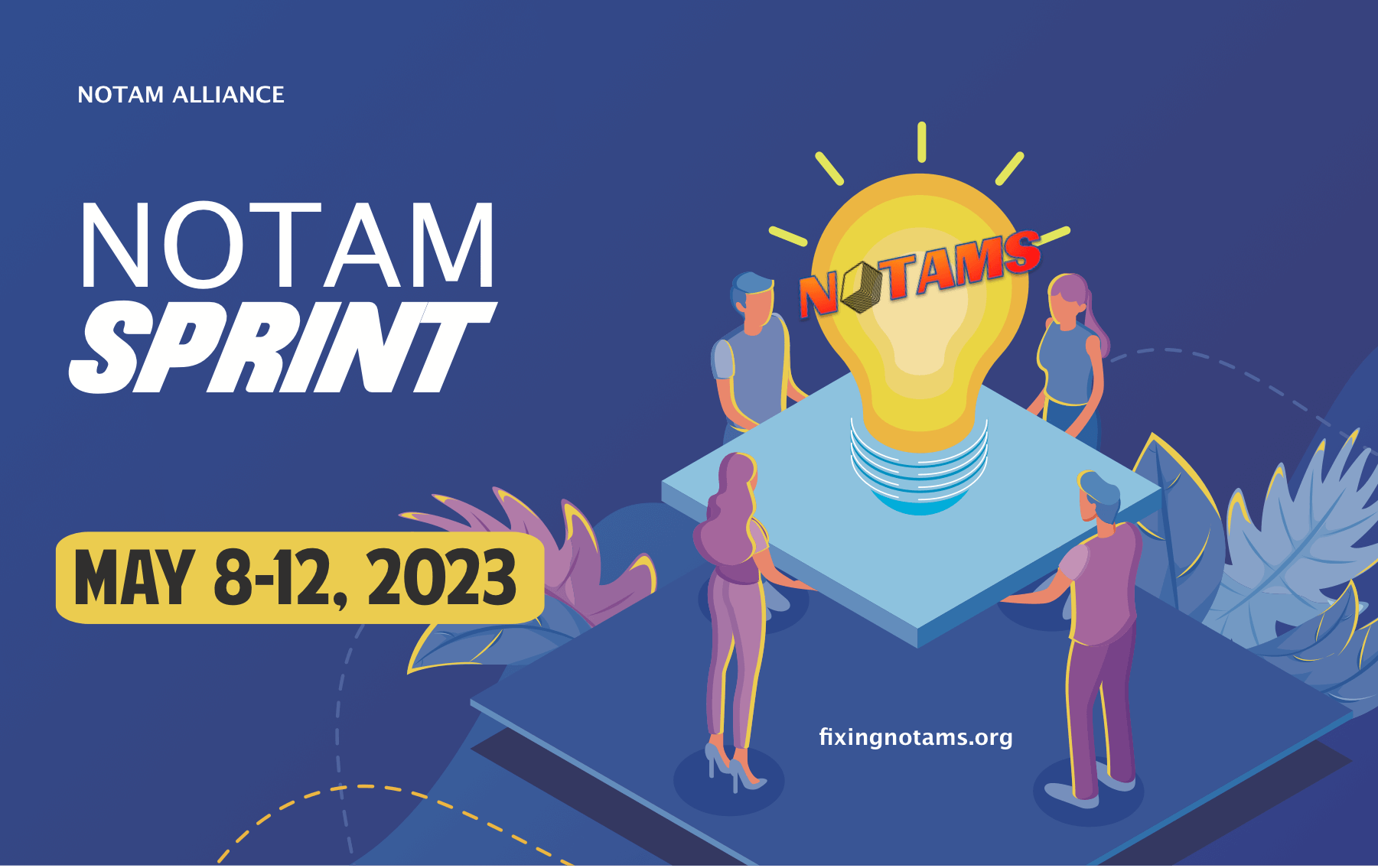 _opsgroup's tweet card. If you are interested in helping to shape what “Super NOTAMS” might look like, join us May 8-12 for the NOTAM SPRINT. 2023 has already been an amazing year for progress on Notam-Fixing…