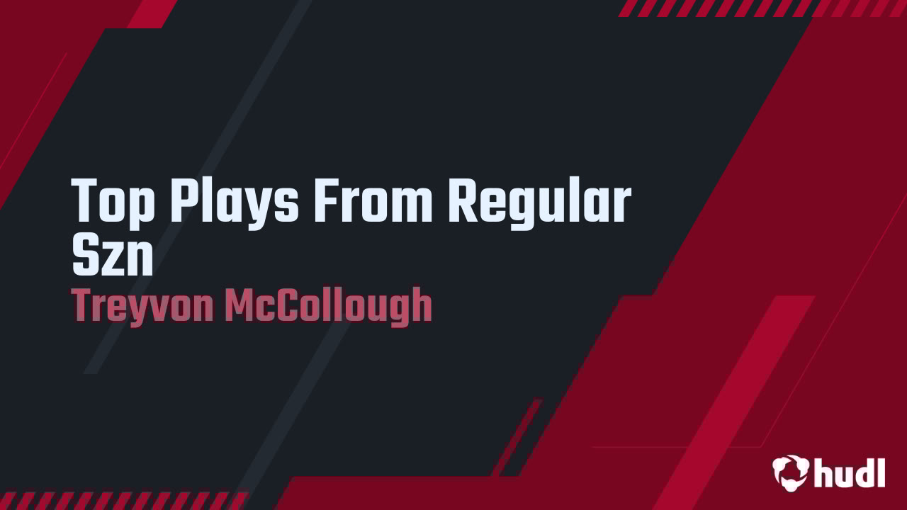 treyvonm55's tweet card. Top Plays From Regular Szn