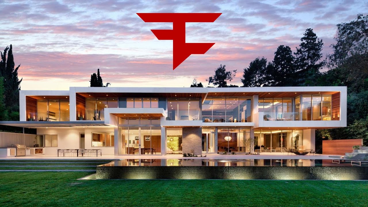 FaZe_Rain's tweet card. THE NEW FAZE HOUSE