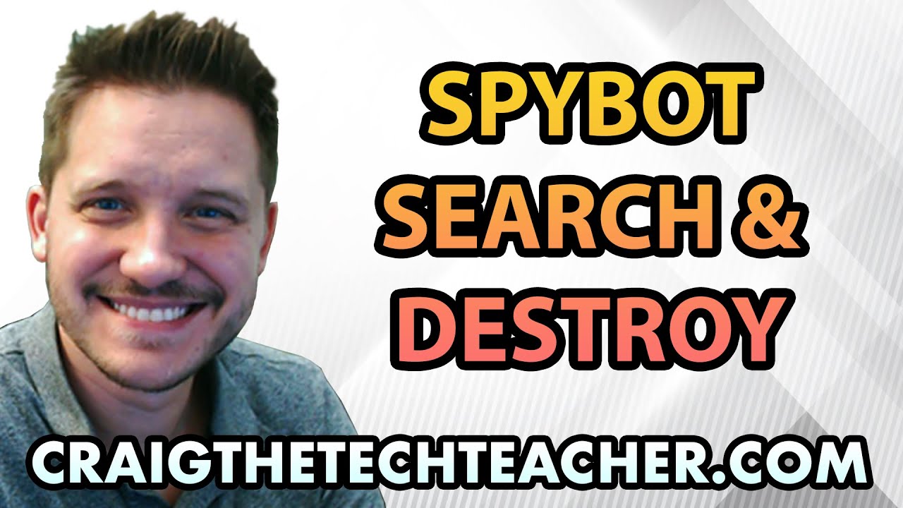 PCMTechHelp's tweet card. Spybot Search And Destroy Tutorial