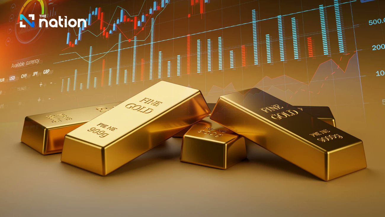 Thenationth's tweet card. Global gold prices were steady on Friday after an early 1% drop as traders increased bets on a December Fed rate cut following dovish signals