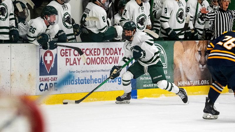 PSUPanthers's tweet card. PLYMOUTH, N.H. – Sophomore Matt Hale (Center Harbor, N.H.) matched career highs with two goals and three points as Plymouth State University powered past Keene State College, 5-2, in Little East...