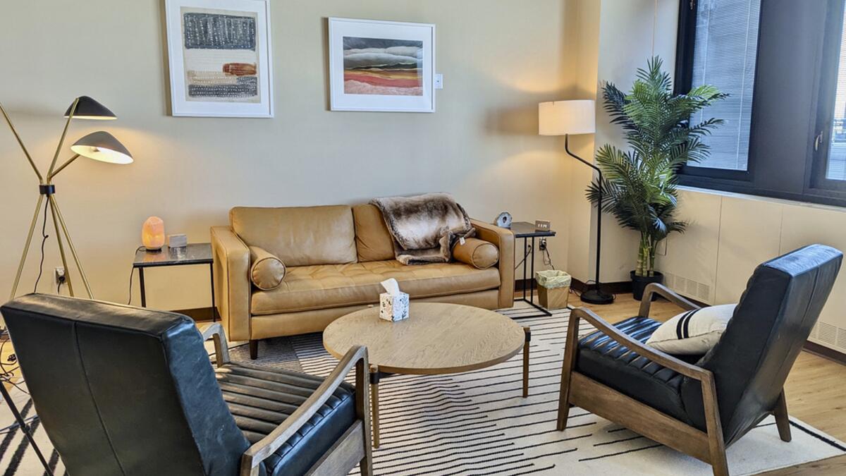 UphealAI's tweet card. 'What we as professionals need to do is to teach consumers how to identify competent therapists and not turn people away from seeking the help they need,' writes an L.A. Times reader.