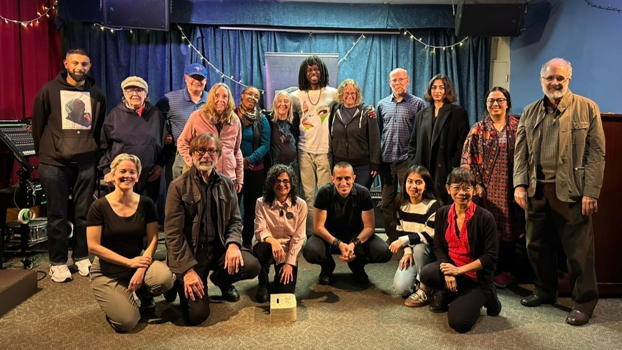 BanooZan's tweet card. Shab-e She’r (Poetry Night)’s 115th event was held at the Tranzac Club, Toronto, Canada, on October 29th, 2025. Our featured poets Katerina Vaughan Fretwell and Asante Haughton presented wonderful...