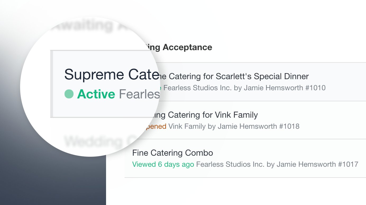 QuotientApp's tweet card. New real-time ‘Active’ status, so you can see when a customer is viewing a Quote live! Name change: Saved Content (previously Templates & Items). Quote editing has been refreshed with a more stream...