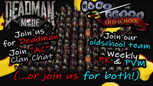 AC_OSRS's tweet card. Old School RuneScape Gaming Community. PVP/PVM/Deadman/Leagues/Ironman | 1424 members
