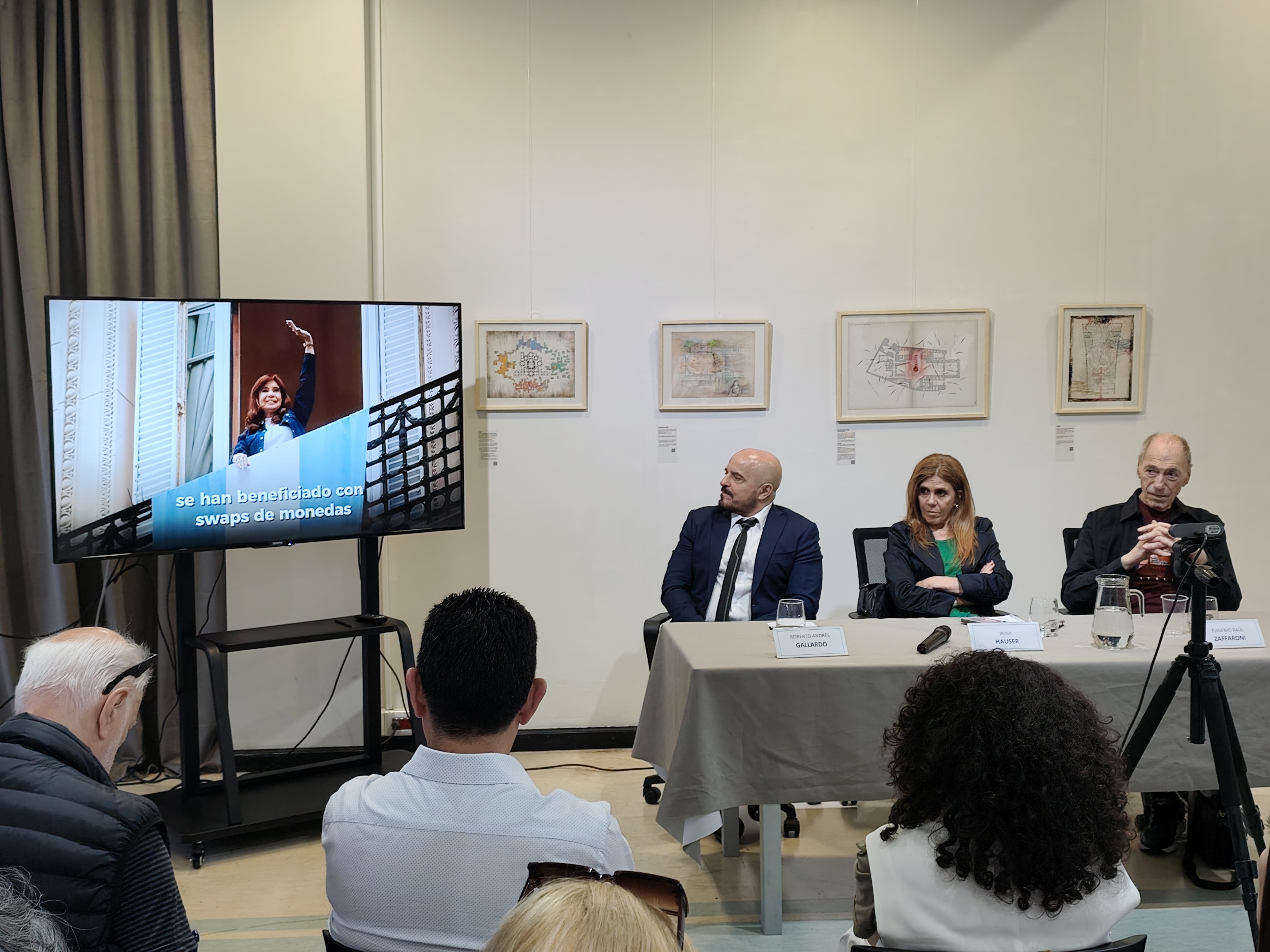 Contraeditor's tweet card. La expresidenta envió un mensaje para la apertura de las jornadas internacionales organizadas por el Instituto de Investigaciones Jurídicas Fray