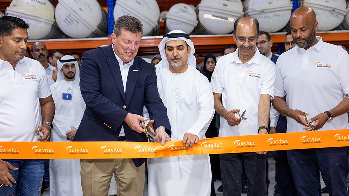 IFSJournal2020's tweet card. Survitec has announced the expansion of its service station in Fujairah, United Arab Emirates.