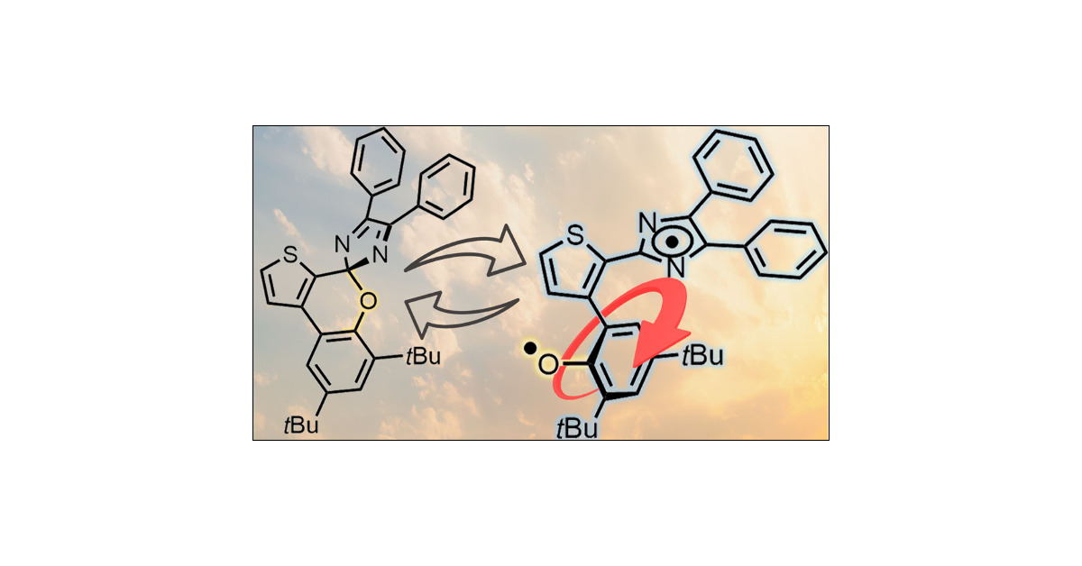 UNISOKU_PR's tweet card. We report a new photochromic phenoxyl imidazolyl radical complex (PIC) that exhibits reversible homolytic C–O bond cleavage upon UV light irradiation. Ultrafast transient absorption spectroscopy...