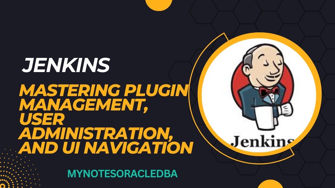 ramakrishnana's tweet card. Jenkins Tutorial-05: Mastering Plugin Management, User Administrati...
