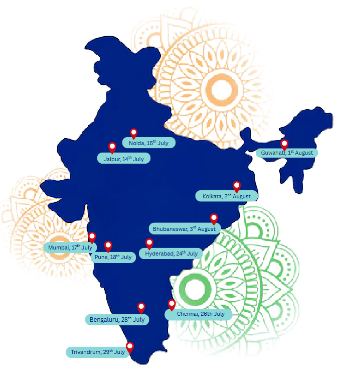 inregistry's tweet card. REGIONAL FACULTY WORKSHOPS A joint initiative of Industry Academia Young Professionals Committee (IAYPC) – 2025 IEEE India Council and India Internet Foundation (IIFON) Contact us for any Queries:...