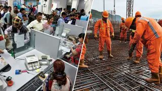 JagranNews's tweet card. केंद्र सरकार ने श्रम कानूनों में बड़ा बदलाव करते हुए 29 कानूनों को रद्द कर दिया है। 21 नवंबर से चार नए श्रम कानून लागू किए गए हैं, जिससे 40 करोड़ कामगारों को सामाजिक सुरक्षा मिलेगी। नए कानूनों में...