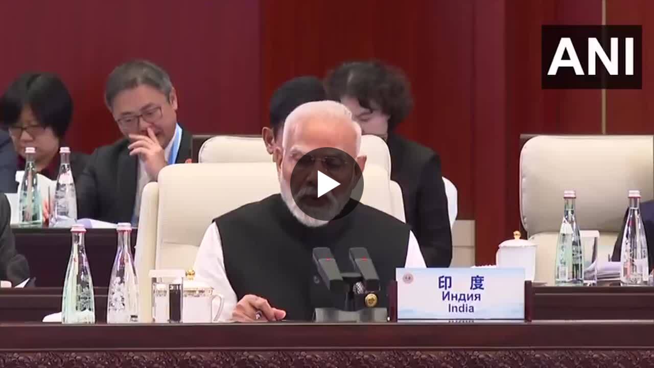 sachinsinghbhat's tweet card. 🚨 THIS MAN JUST 🔥 & BAAP OF DIPLOMACY 👑 PM Modi drops truth bombs at SCO: 📌 “Connectivity that BYPASSES SOVEREIGNTY loses trust & meaning.” 👉 (Direct missile at CPEC through PoK 🚀) 📌 “India...