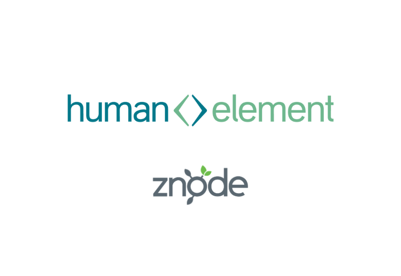 HumanElementA2's tweet card. Human Element has announced that it is partnering with Znode, provider of the most flexible and scalable B2B eCommerce platform.