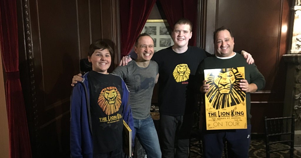 myASDForg's tweet card. The bond between Luke McNair and Andy Brooking is unlike any other. The two teenagers have two things in common: a love for "The Lion King" musical, and life on the autism spectrum.