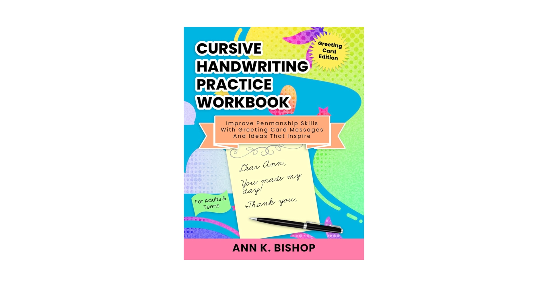 BetterMeBot's tweet card. Looking for a workbook to practice your cursive handwriting? And one that is inspirational? And it contains useful and practical messages? Send your next handwritten message with beautiful penmansh...