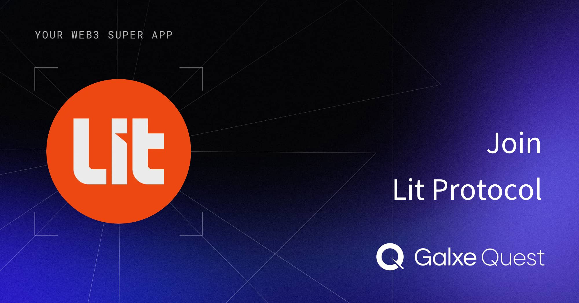 LitProtocol's tweet card. Contribute to Lit Protocol on Galxe and collect rewards such as NFTs, tokens, OATs, loyalty points and more.
