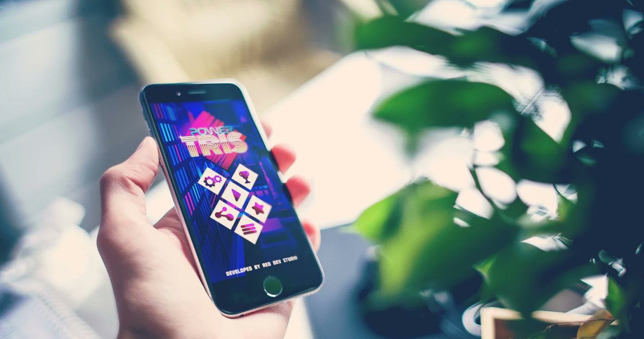 RedDevStudio_PL's tweet card. ​W appmarketach pojawiła się nowa, odświeżona propozycja dla fanów gier logiczno-zręcznościowych. Powetris olsztyńskiego Red Dev Studio to połączenie dobrze znanych, klasycznych tytułów