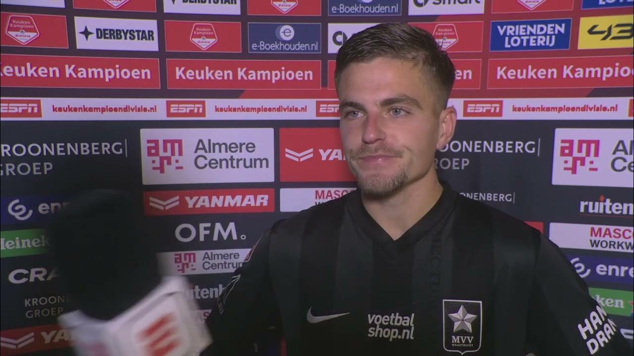 KKDInterviewBot's tweet card. Van Kempen: "Je ziet na de 1-0 de koppies al hangen"