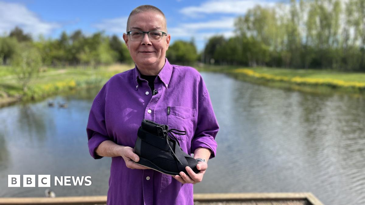 CompassTSC's tweet card. Researchers in Edinburgh have developed a shoe that can help people with MS, cerebral palsy or strokes.