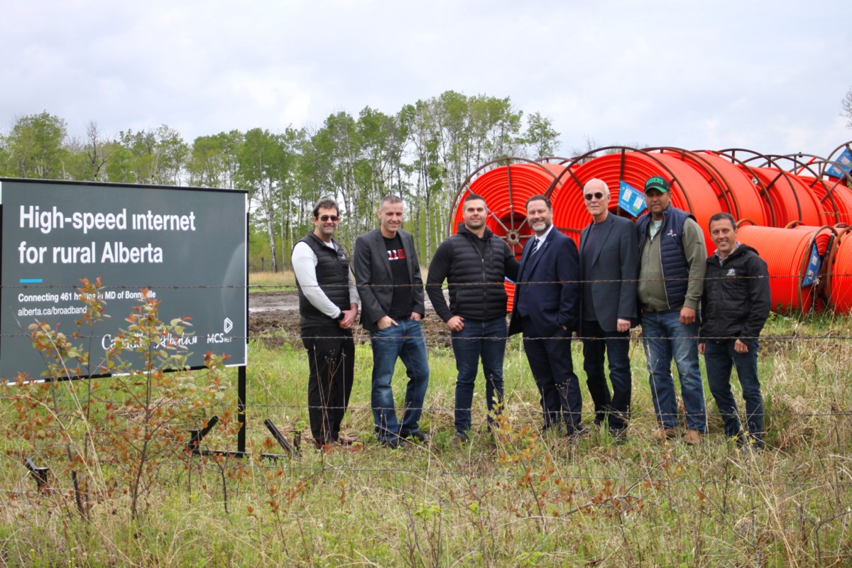 ecdevopp's tweet card. Representatives from MCSnet gathered with dignitaries from the MD of Bonnyville and Bonnyville-Cold Lake-St. Paul MLA Scott Cyr, to celebrate the improvement of internet speeds within select areas of...