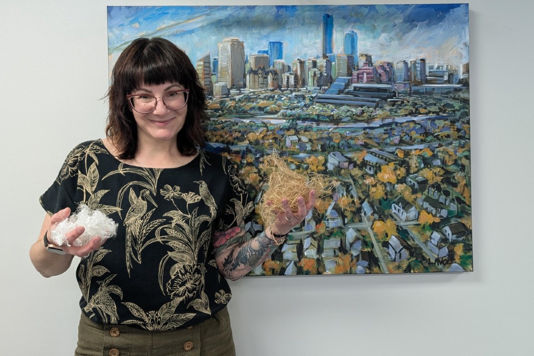 ecdevopp's tweet card. Leila Lawson, the founder and chief technology officer of Zylotex, is on a mission to build a new industry in the Edmonton region around fibres made from hemp.