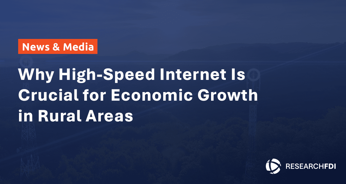ecdevopp's tweet card. Rural regions across the globe can become vibrant hubs, drawing global investment and economic growth opportunities, but they need high-speed internet.