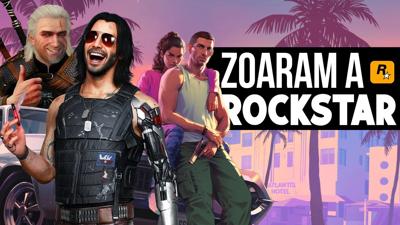 ArcoHumilde's tweet card. CD Projekt "cutuca" Rockstar Após novo Adiamento de GTA 6 | Novo...