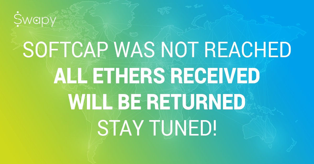 SwapyNetwork's tweet card. Written by Edmilson Rodrigues (CEO at Swapy Network)