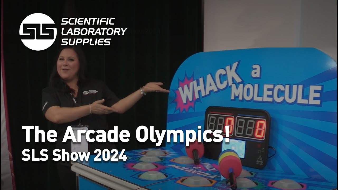 ScientificLabs's tweet card. Explore the Arcade Olympics at the #SciLabShow2024