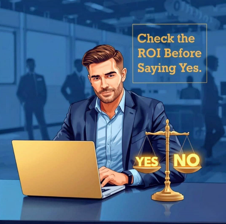 KnowledgevaultR's tweet card. Stop wasting time on low-value yeses. Learn the ROI habit that helps you say no smarter and focus on what truly matters.