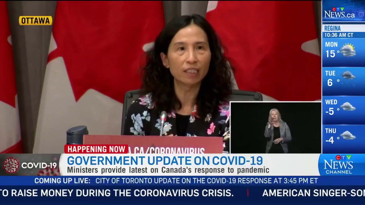 woolford_chad's tweet card. Tam: "Current evidence doesn't support public needing masks"