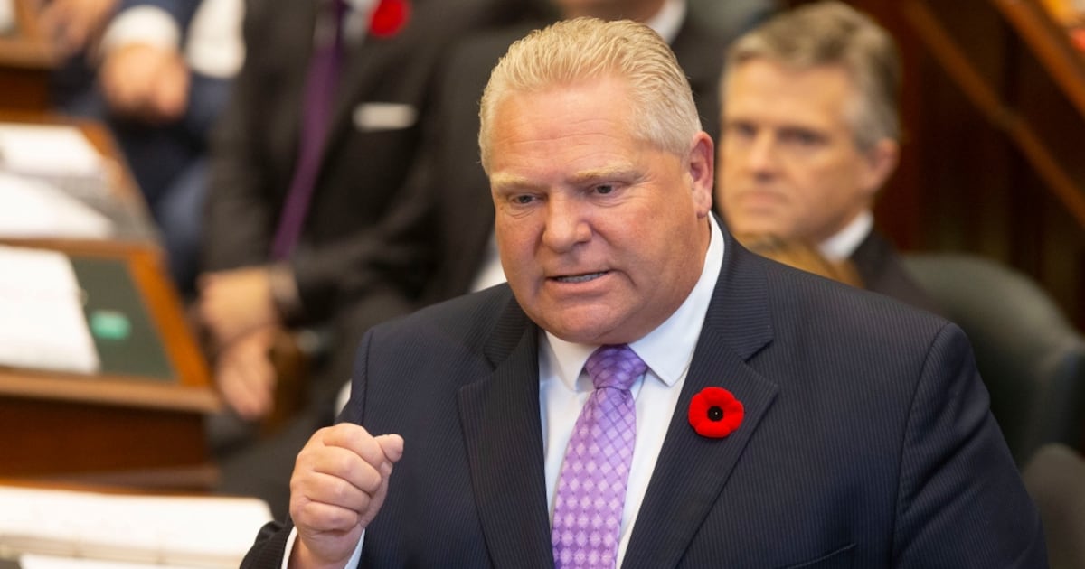 ColinDMello's tweet card. Ontario's Progressive Conservative party is losing support in PC-held ridings, according to a new poll which suggests the government’s ongoing war with the education unions could jeopardize some...