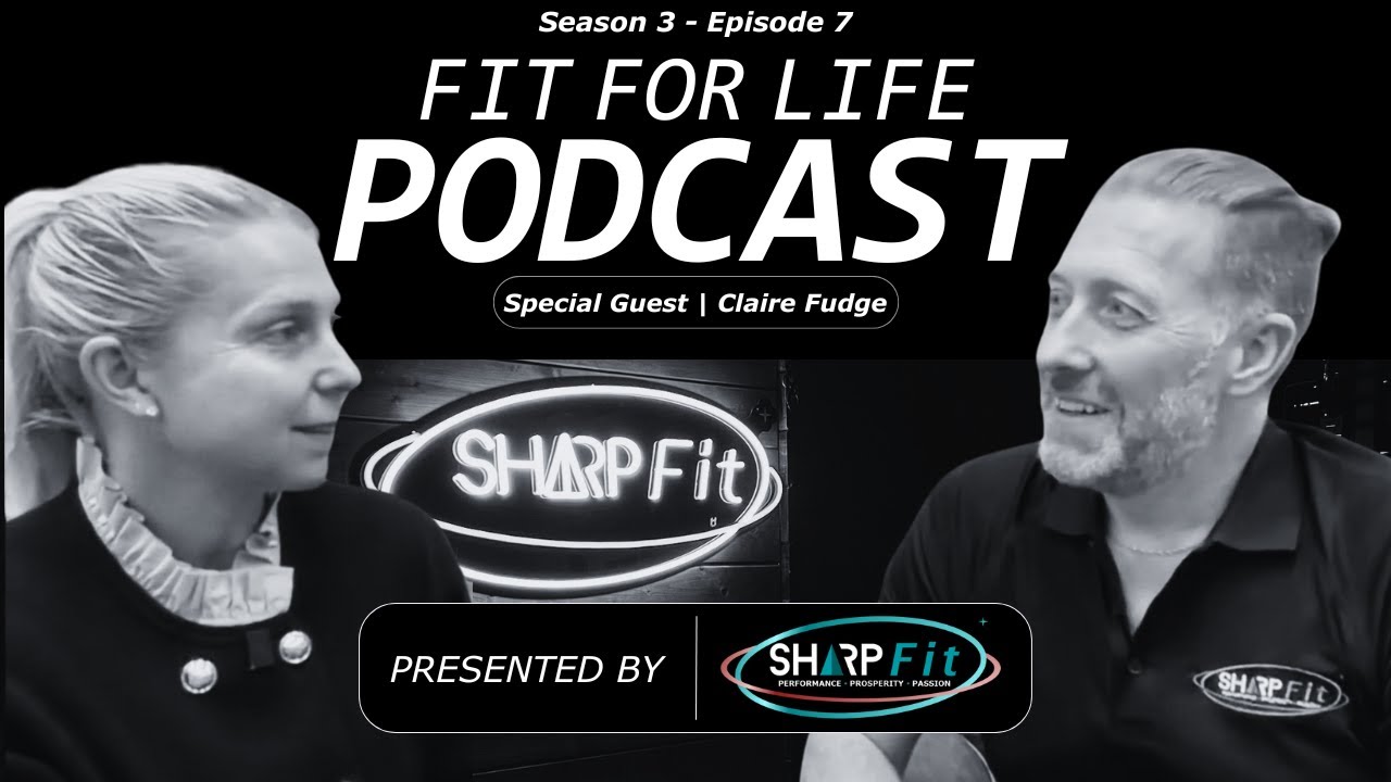 SharpFitForLife's tweet card. Fuelled for Performance | Special Guest Claire Fudge | Fit for Life...