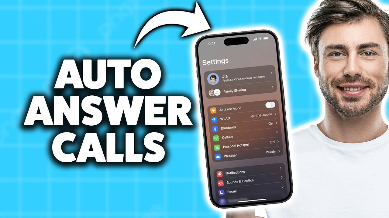TechronaYT's tweet card. How To Auto Answer Calls On iPhone 2025 (Step-By-Step Tutorial)