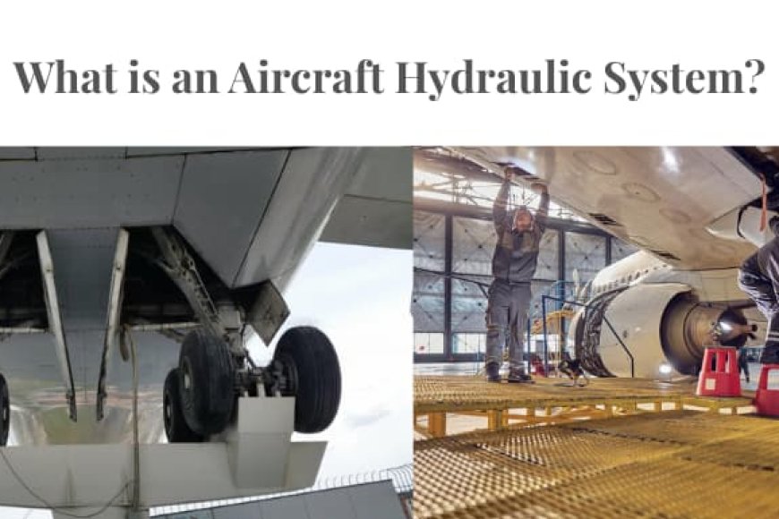 Whyps4's tweet card. Aircraft Hydraulic System Components & Function