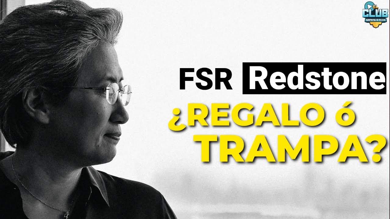 ClubGamingTech's tweet card. AMD regala FSR REDSTONE a NVIDIA e Intel?