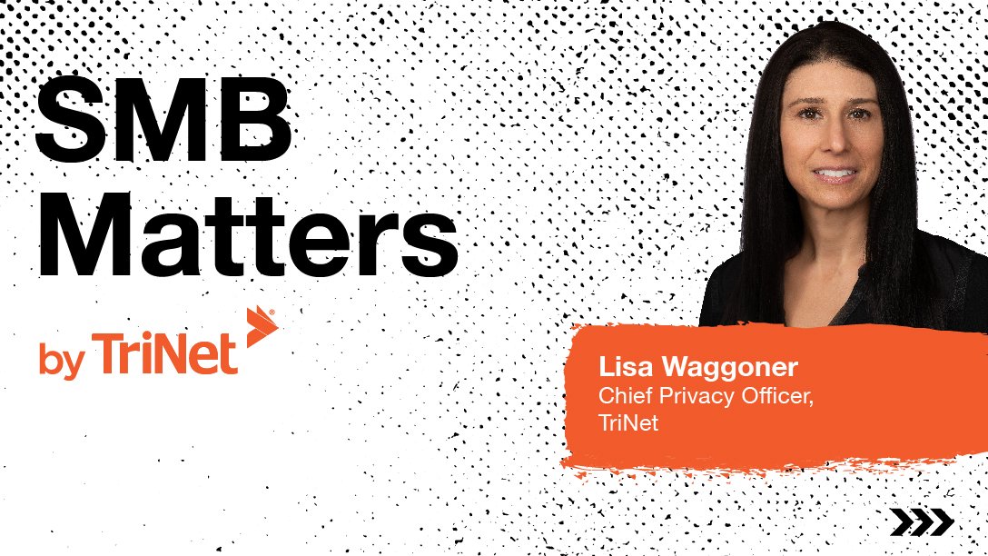 TriNet's tweet card. TriNet’s Chief Privacy Officer Lisa Waggoner on why data privacy is paramount to maintaining a successful business and the importance of protecting the privacy of the information you collect.
