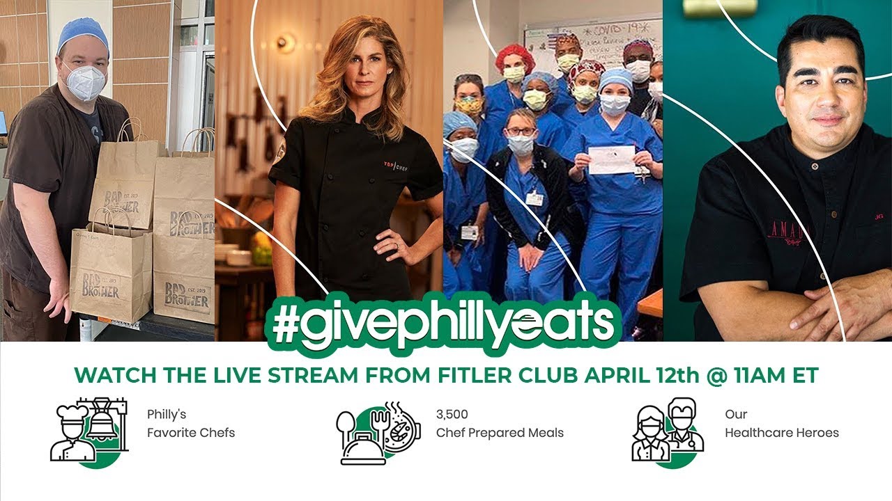 DavidBookspan's tweet card. GivePhillyEats Live Stream - Original