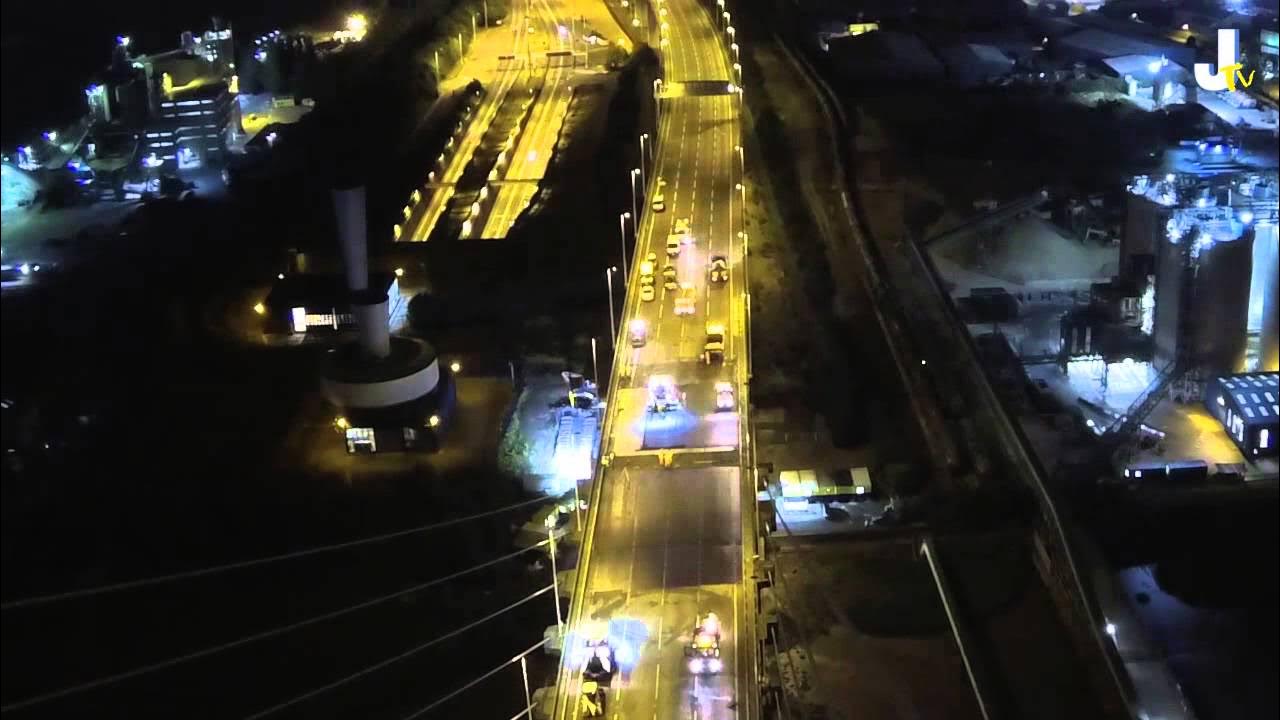 TechEngLtd's tweet card. QEII Bridge Joint Replacement