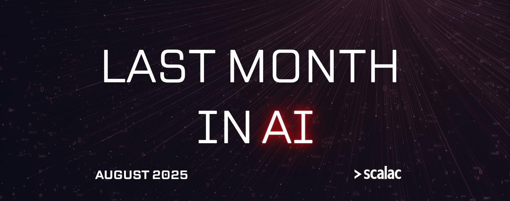 scalac_io's tweet card. Discover what happened in the world of AI in August 2025 - from groundbreaking models to bold strategies and hardware upgrades.