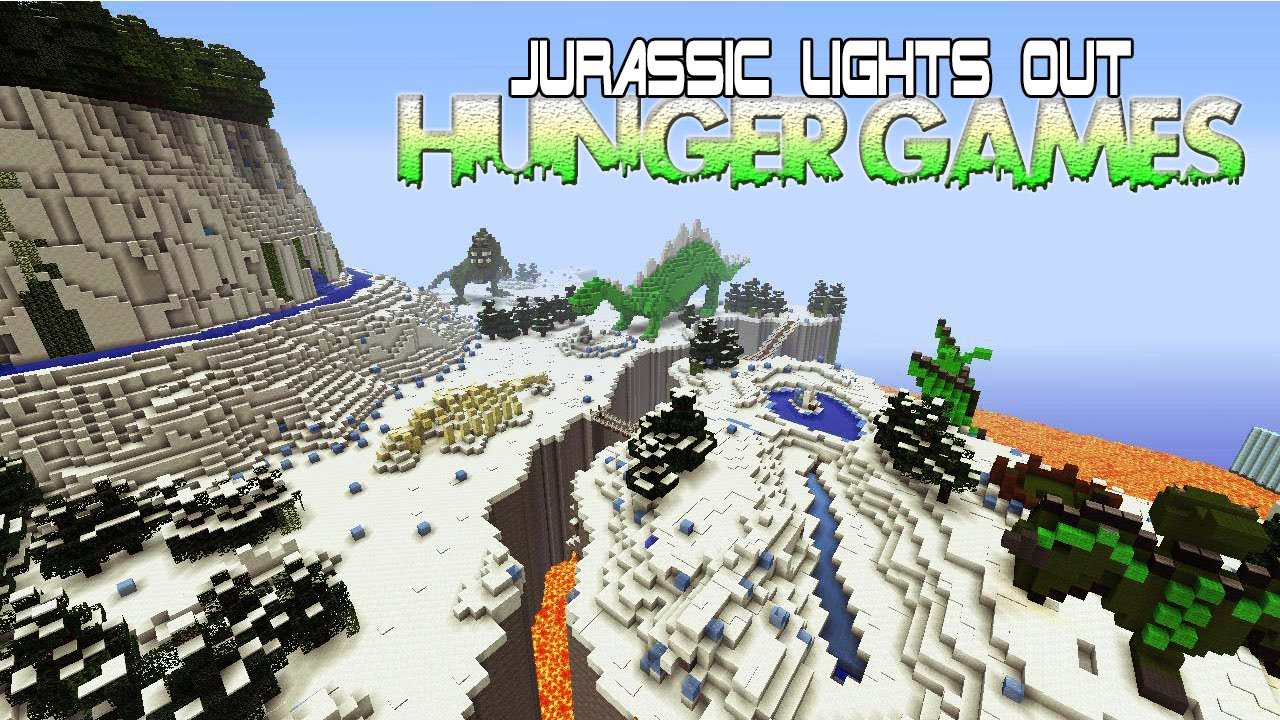 ChooChoosGaming's tweet card. cRz Build Team : 'Jurassic Lights Out' Hunger Games @choochoosgaming