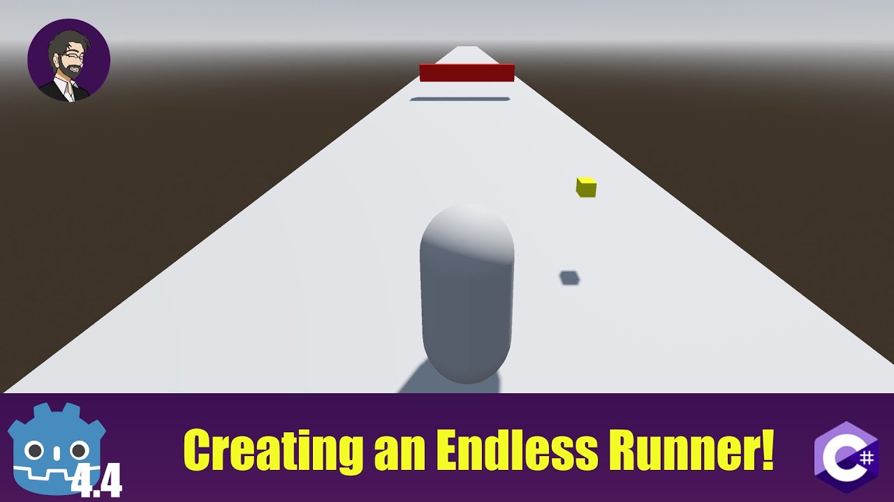 finepointcgi's tweet card. C# Endless Runner: From Scratch to Leaderboards with Godot 4.4