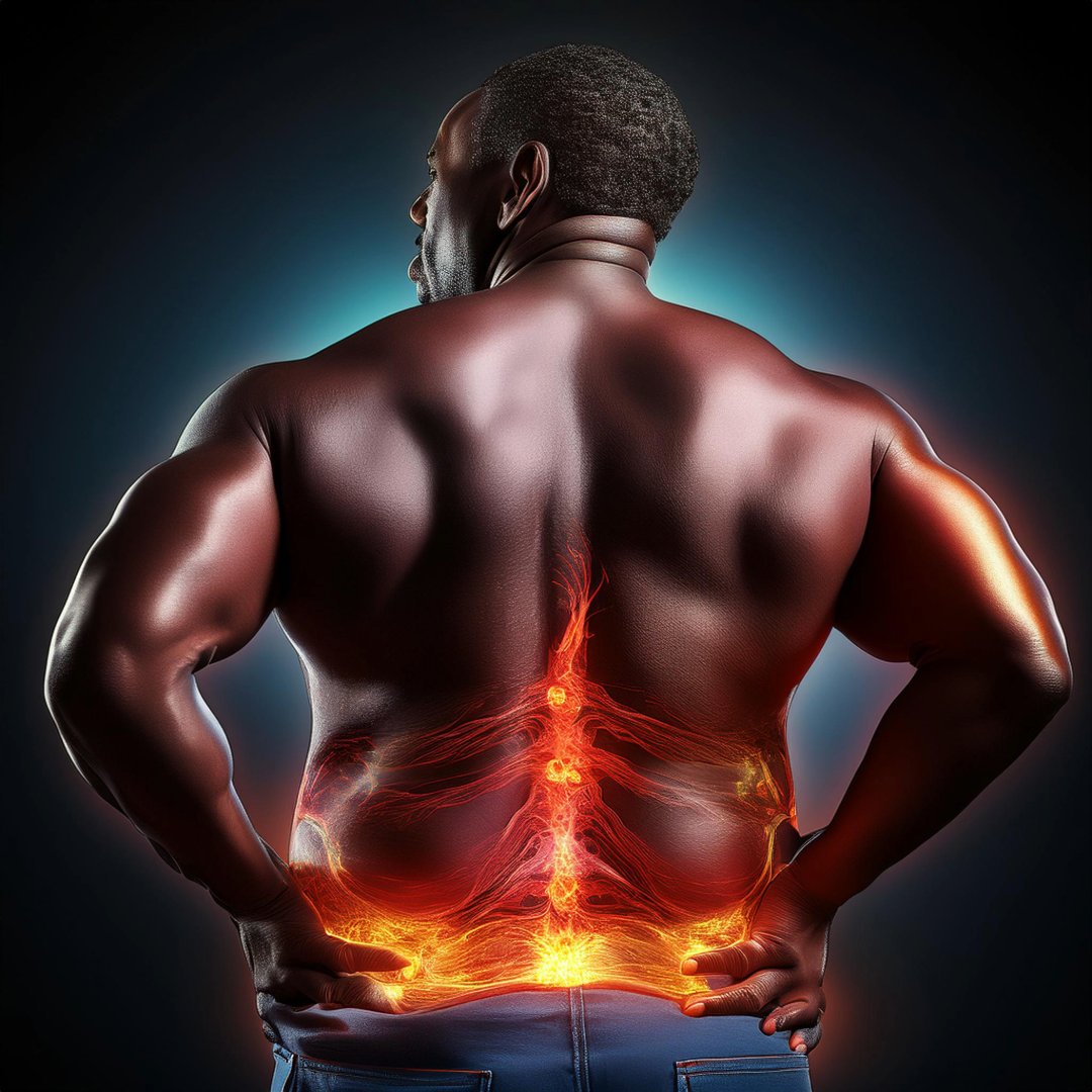 dynamicdisc's tweet card. Explore how obesity and low back pain are interconnected through mechanical stress and inflammation. Learn how Dynamic Disc Designs spine models help visualize this cycle to support better patient...