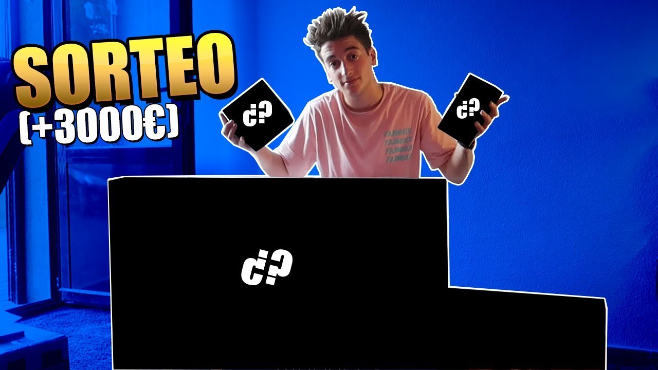 bytarifa's tweet card. SORTEO 3 MILLONES DE SUSCRIPTORES!! +3000€ EN REGALOS [bytarifa]