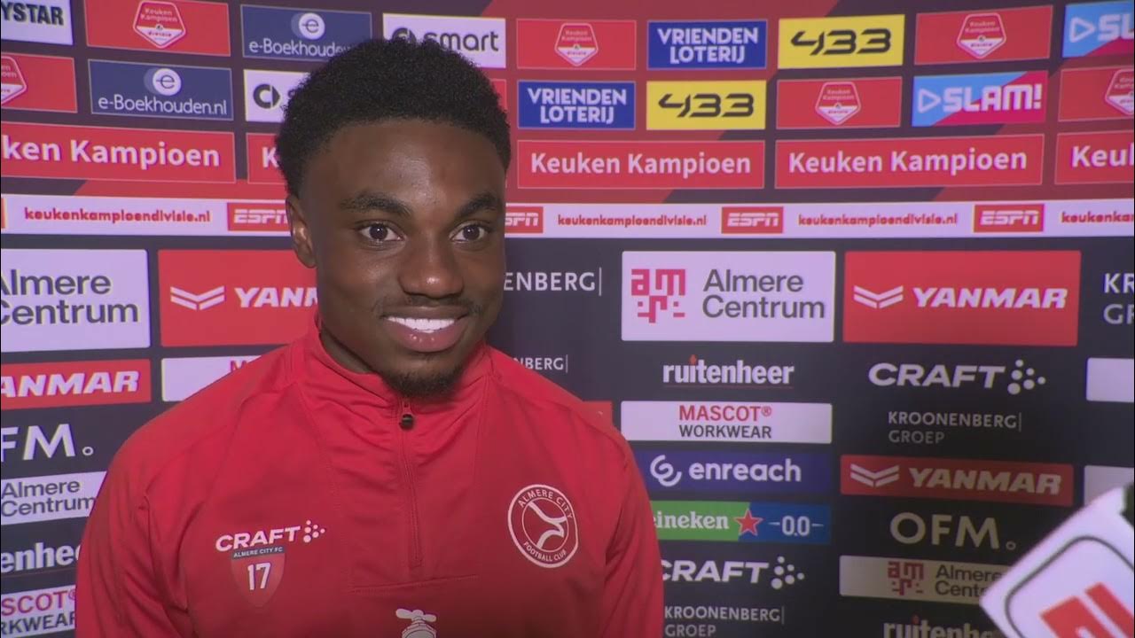 KKDInterviewBot's tweet card. Poku: "Ze waren niet zo snel achterin dus dat was lekker"