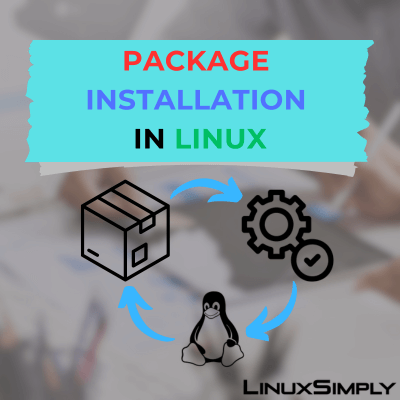 LinuxSimply's tweet card. Package installation in different Linux distributions using command line interface (CLI) and graphical user Interface(GUI).