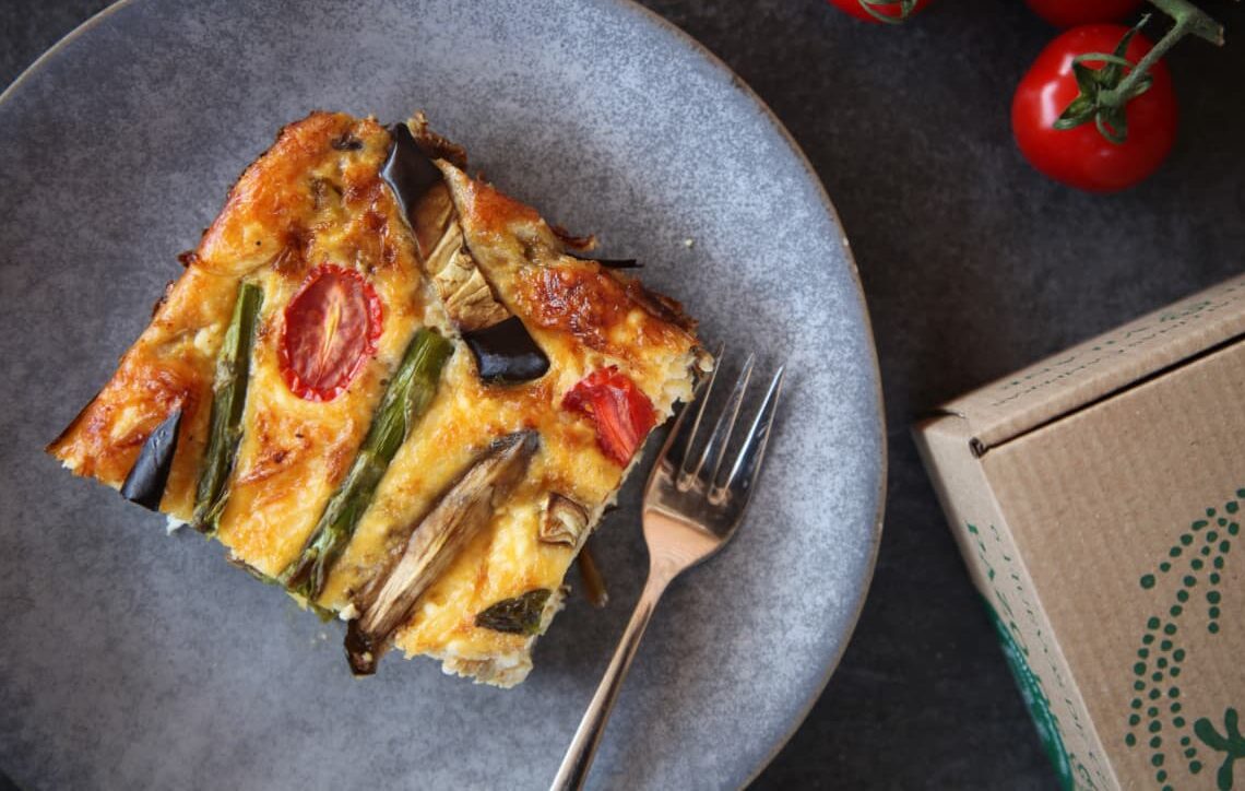 PazodeVilane's tweet card. Pastel de Berenjena - Pazo de Vilane